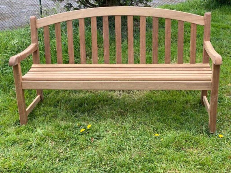 Exeter hardwood bench