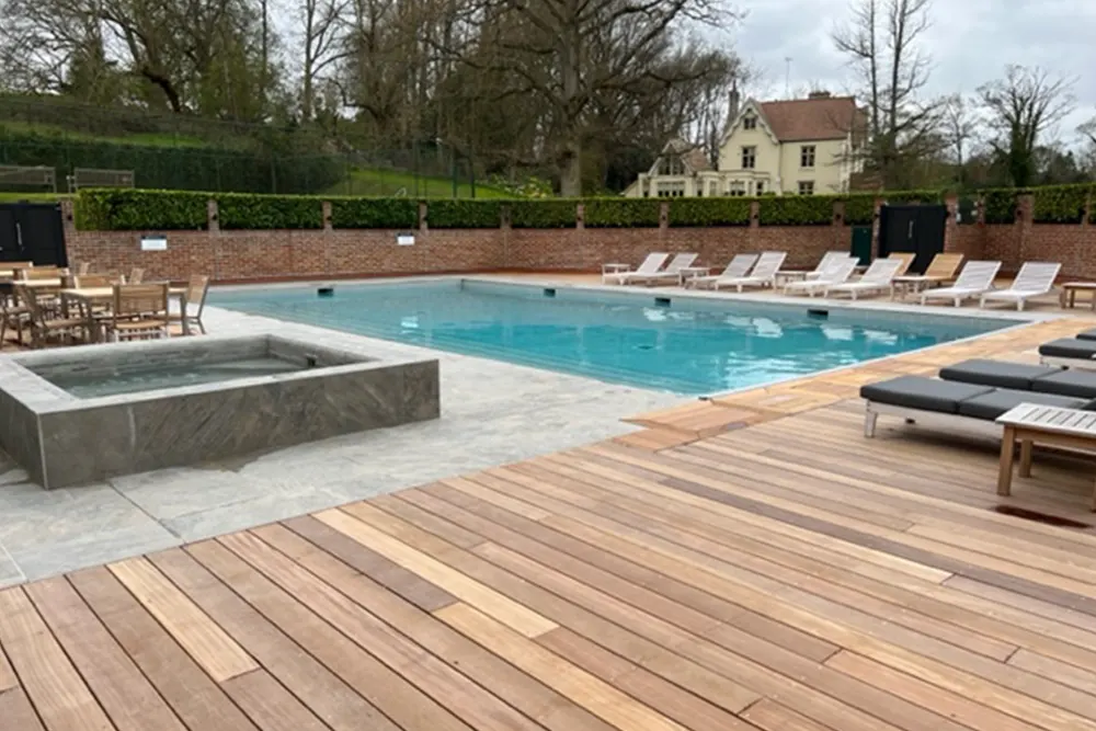 Decking for Talbort Spa by Andrew Banks