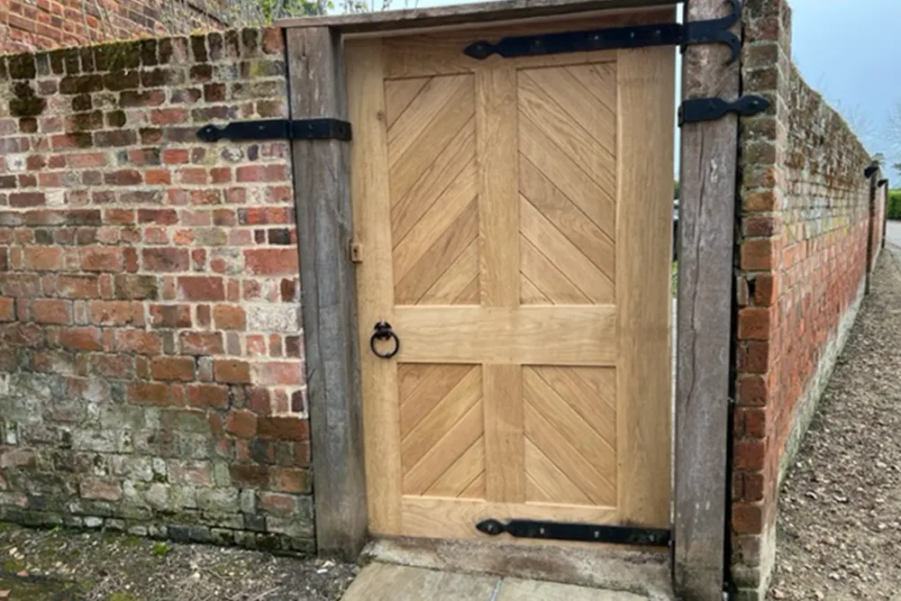 Oak Door supplied by Andrew Banks