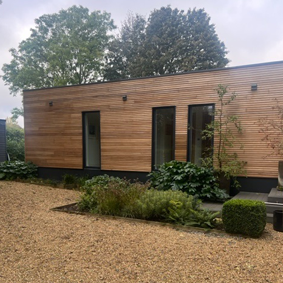 Andrew Banks Wood - red cedar cladding