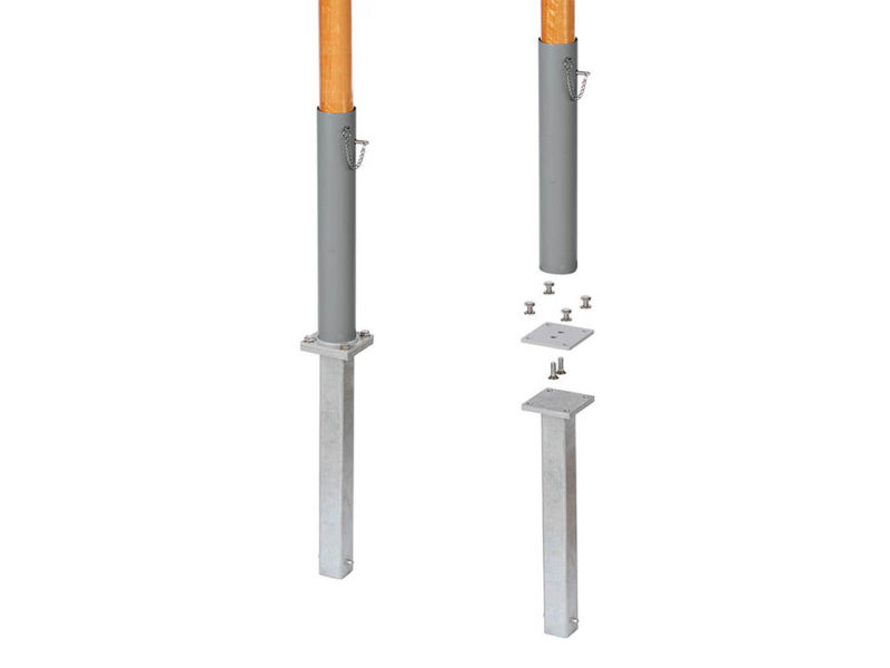 Parasol In-ground Base 61 - Large High Dining - 61mm pole