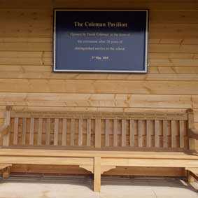 Engraved Bench
