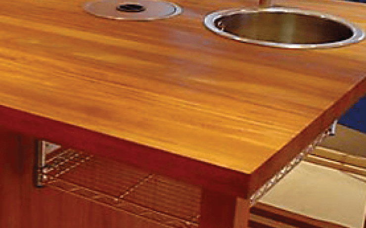 Andrew Banks | Hardwood Worktops in Oak, Maple & Iroko